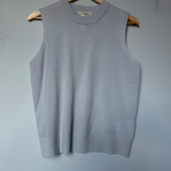 NWT Madewell Cashmere Sweater Tank - Picture 2 of 7
